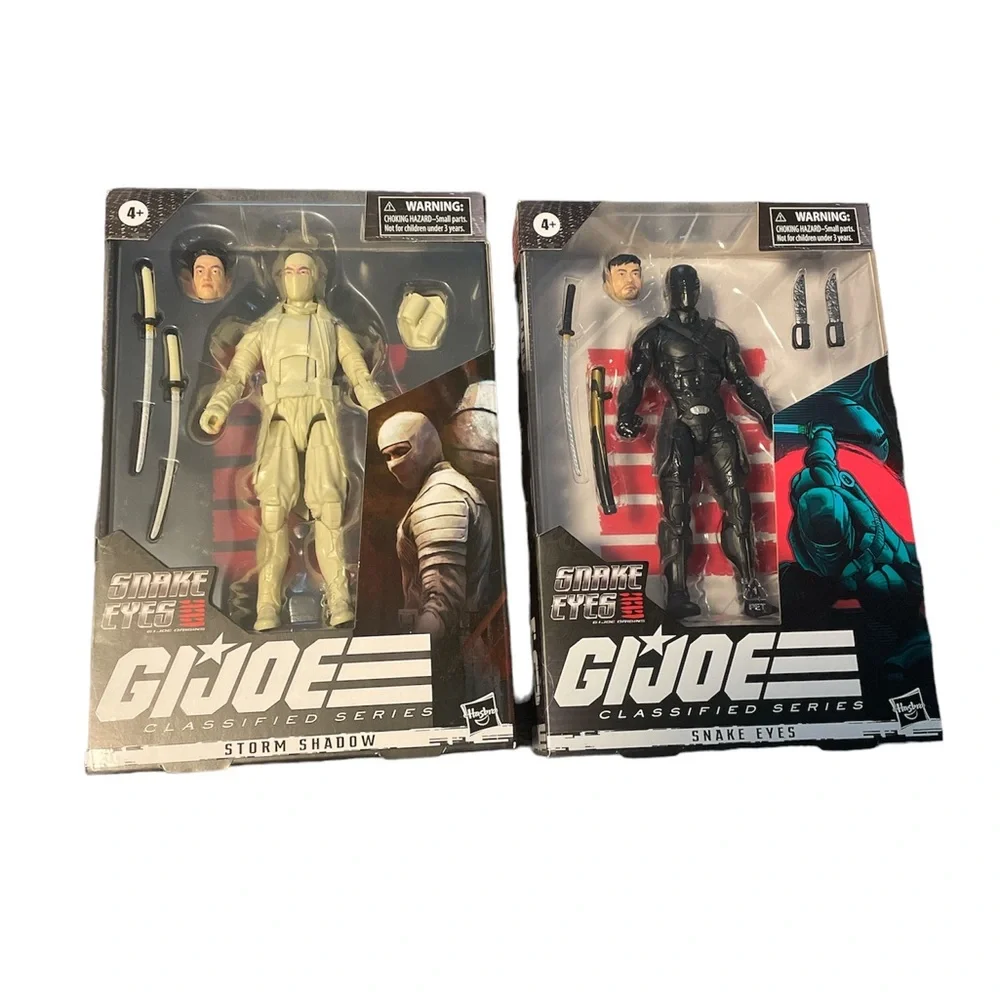 GI Joe Classified series storm & Snake Eyes bundle - Picture 1 of 2